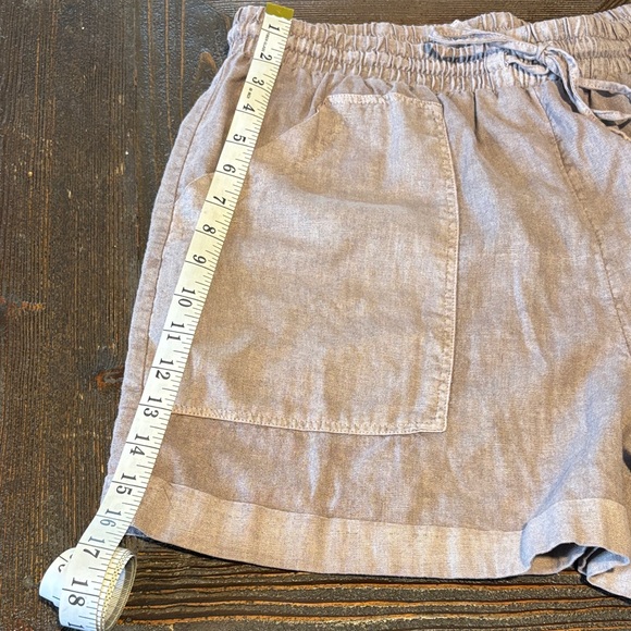 Universal Thread High Waist Drawstring Shorts - Tan - Picture 7 of 12